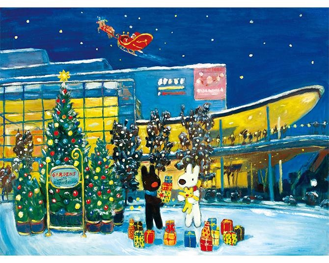 リサとガスパールがクリスマスを盛り上げる！西宮・神戸の阪急3施設の見どころを紹介