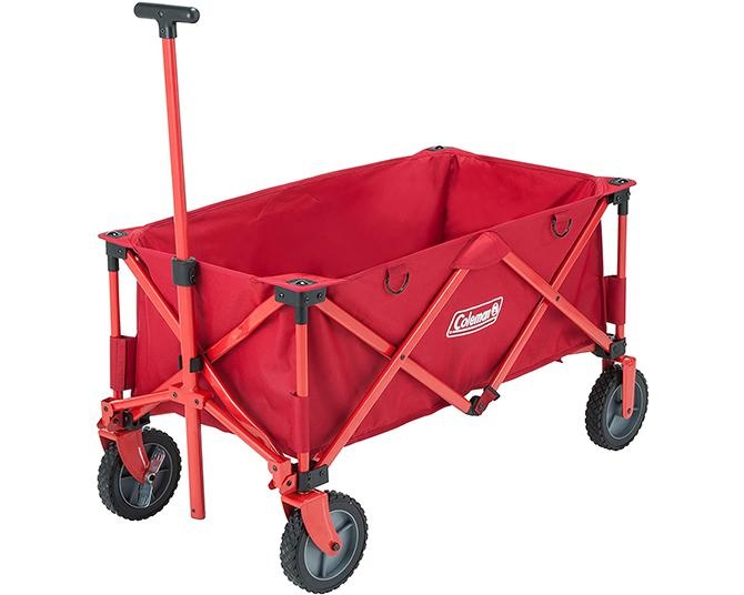 【21%OFF！Amazonセール特価】コールマンのアウトドアワゴンがお得！多くの荷物を楽に運べる簡単収束型ワゴン