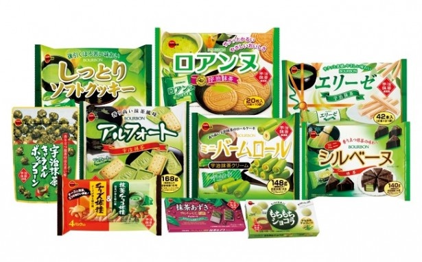 10シリーズから抹茶フレーバーがラインアップ！ブルボンの“抹茶フェア”