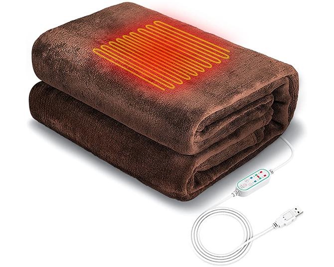 【44%OFFで3024円！11月25日限定のAmazonタイムセール】電気ブランケットがお得！ヒーター内蔵で真冬でも暖かく快適に過ごせる