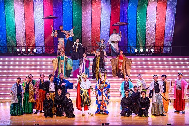 2部：「歌舞伎ミュージカル」の出演者全員集合