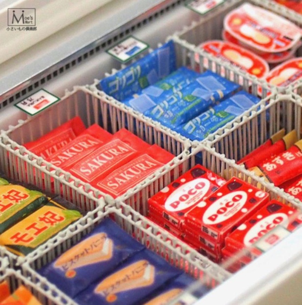 アイスの什器にもチャレンジ