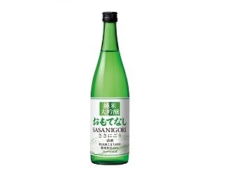 華やかな香りの淡いにごり酒「おもてなし 純米大吟醸ささにごり」