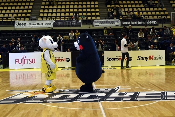 くまモンとサンディー