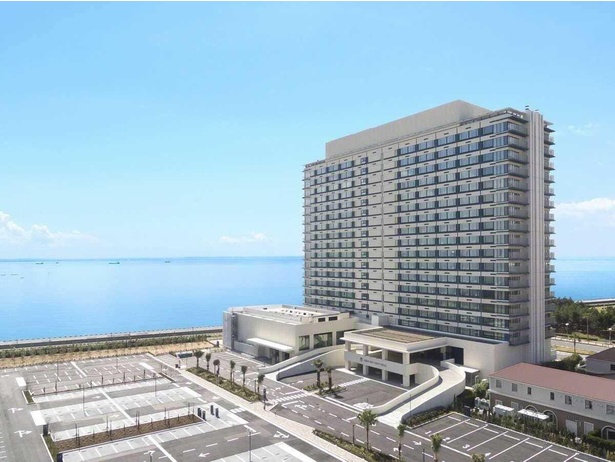 コラボルームを展開する東京ベイ東急ホテルは海を臨む絶景のロケーション