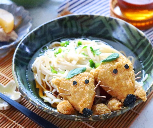 幼少期、きつねが入っていないことに納得いかず作った、「これが本当のきつねうどん」！