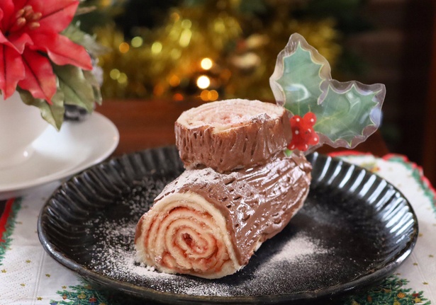 食パンでブッシュドノエル