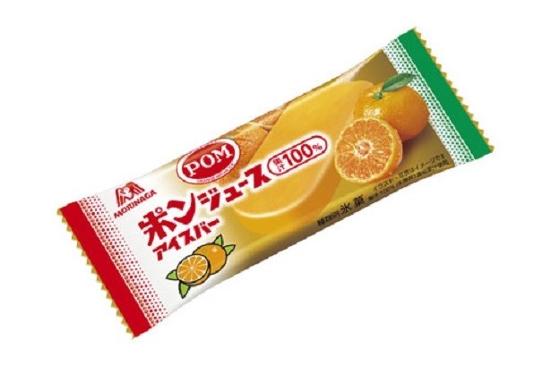 【写真を見る】「ポンジュースアイスバー」(140円)