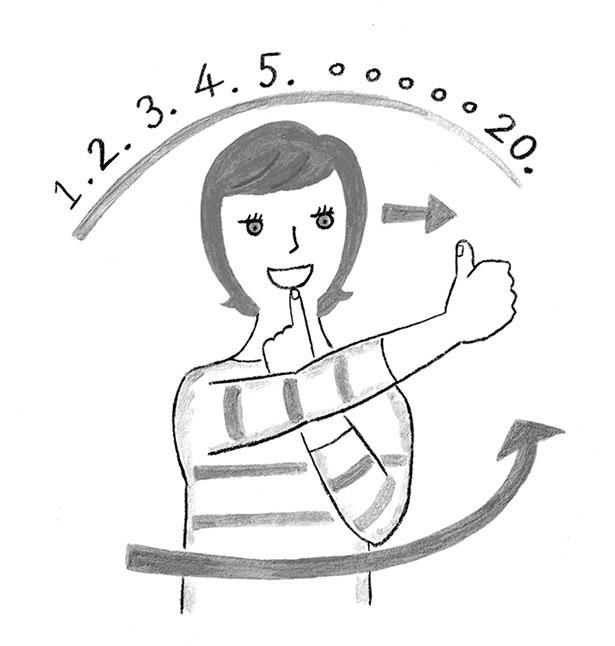 訓練を続けることでめまい・ふらつきを改善！