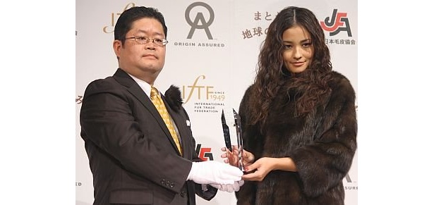 会見の様子