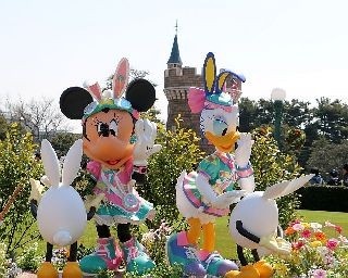 TDL「ディズニー・イースター」デコレーション 画像全15点