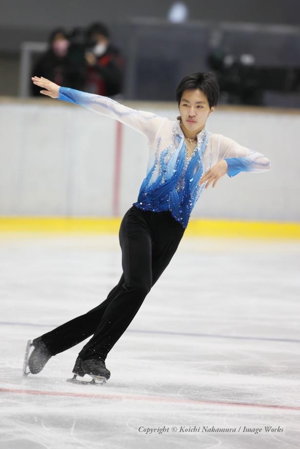 男子優勝、三浦佳生