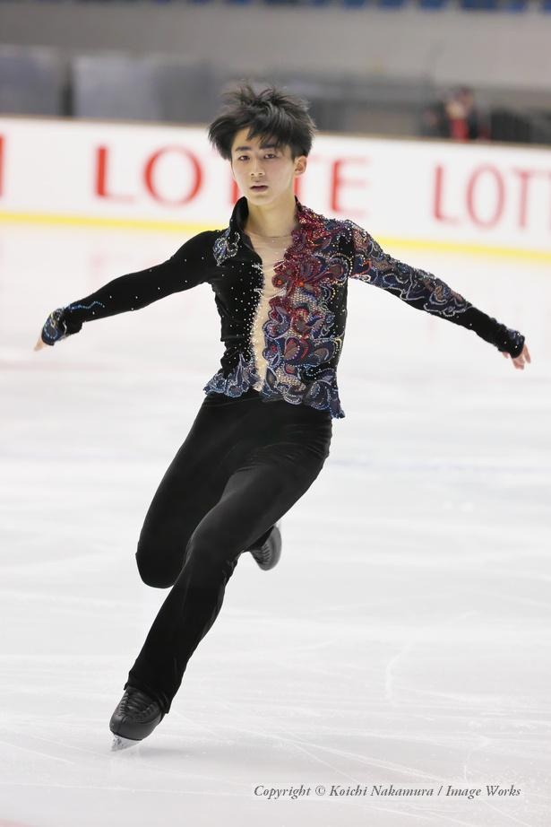男子6位、中村俊介