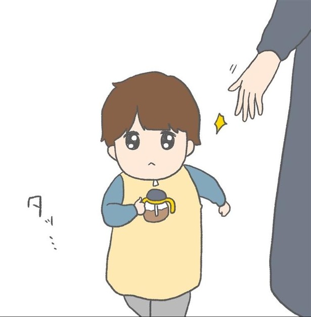 寝かしつけの時息子が夫を誘いにいった話2