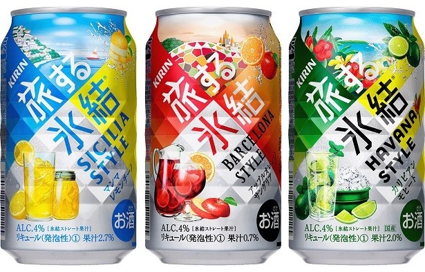 【写真を見る】話題沸騰の「キリン 旅する氷結®」シリーズ