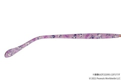 “メガネを掛けたスヌーピー”が描かれたZF222001_22F1(ピンク)