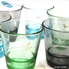 ピングーとピンガのグラスは、それぞれ3色展開