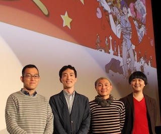 大ヒット記念「夜は短し歩けよ乙女」湯浅監督、森見登美彦らが京都で舞台挨拶