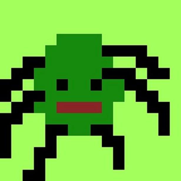 「Zombie Spider」二次流通でなんと160万円相当の値が付いた作品