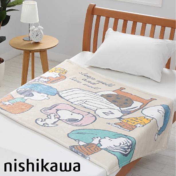 寝具としてはもちろん、日中はブランケットとして活躍！