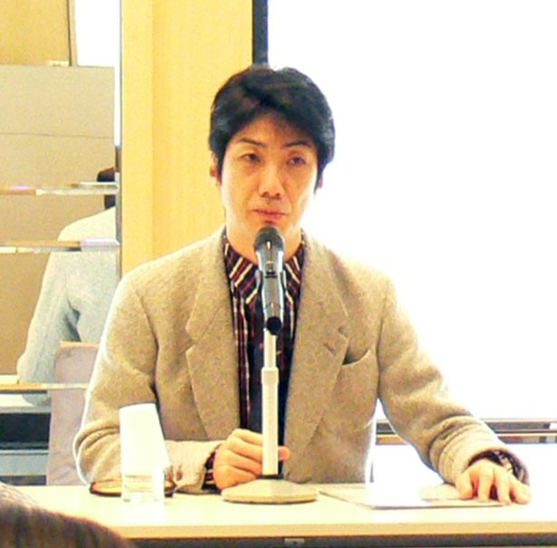 「初めて関西弁をしゃべる、京都の人を演じる冒険作でした」と語る萬斎