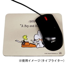 作業中にちらりと目に入るスヌーピーに癒やされる