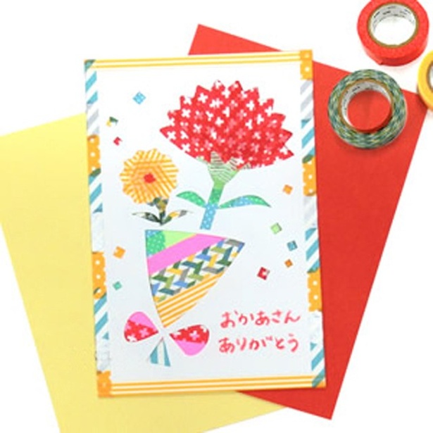 三井アウトレットパーク 北陸小矢部では、5月13日(土)・14日(日)に、母の日のカーネーションカードを作るワークショップを開催