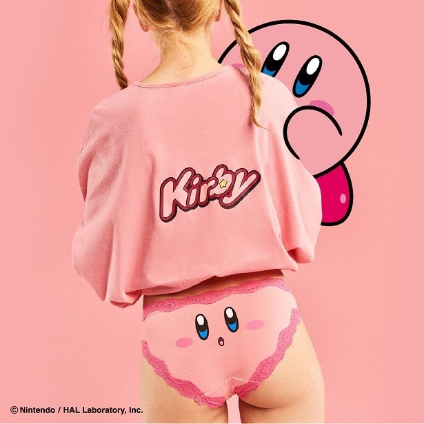カービィの顔をプリントしたパンティ(1680円)