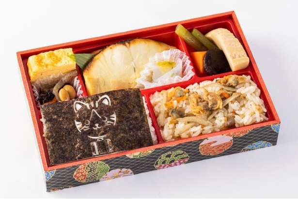 てとて「にゃらん海苔付き西京焼弁当」(テイクアウト／1100円)