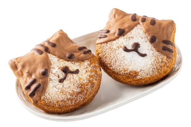 Curlyʼs Croissant TOKYO BAKE STAND「にゃらんクロワッサン」(テイクアウト／243円、イートイン／247円)