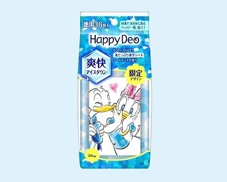 ドナルドとデイジーの限定ボディシート！ニオイを気にせず好きな人に近づける