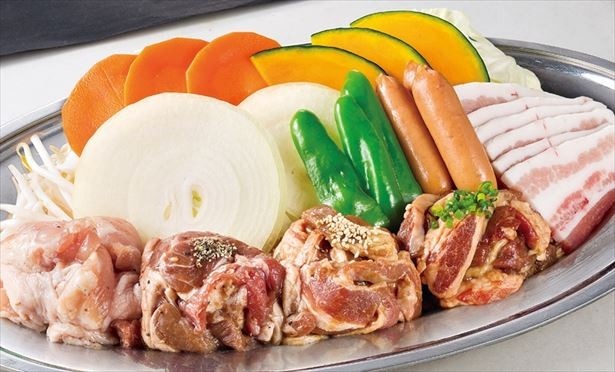「ミックスバーベキュー食べ放題 120分」