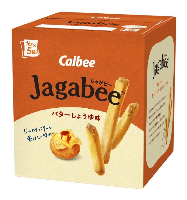「80g Jagabee バターしょうゆ味」