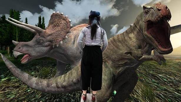 迫力満点のモーションライドで恐竜の世界を体験できる！「恐竜に会いに行ってみた」