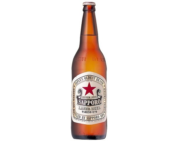 ラベルにちなみ、ファンから「赤星」の愛称で親しまれている「サッポロラガービール」