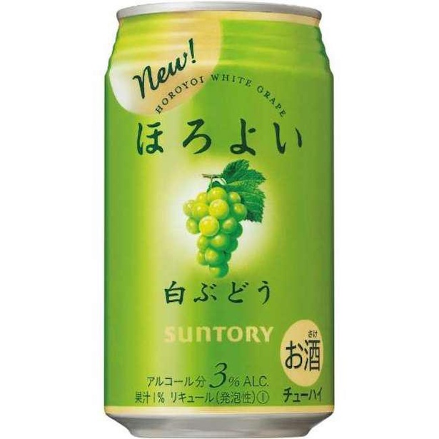 「ほろよい〈白ぶどう〉」(希望小売価格141円)