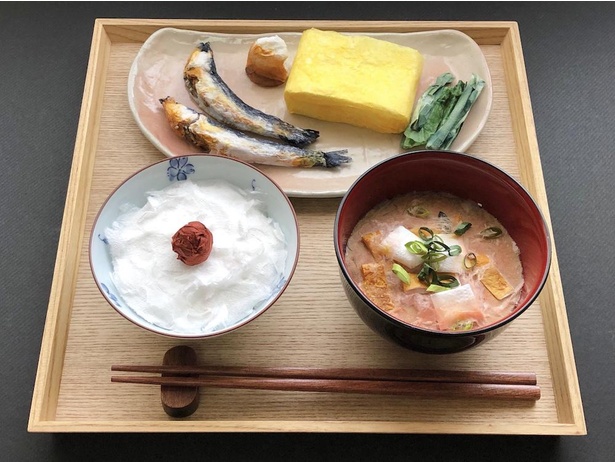 和食の朝ごはん