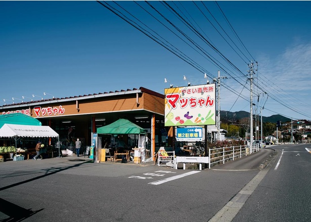 「江崎珈琲店」があるのは、三瀬村の人気施設、やさい直売所 マッちゃん