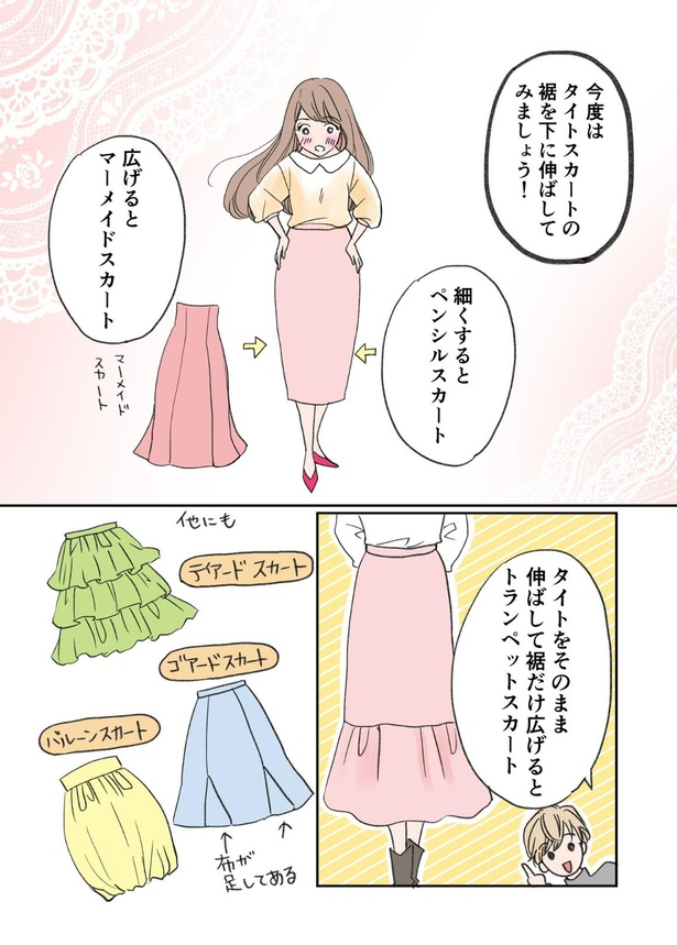 アラフォー漫画家がファッションデザイナーを目指す話 第5話「全てのスカートは〇〇で出来ている…?!」6