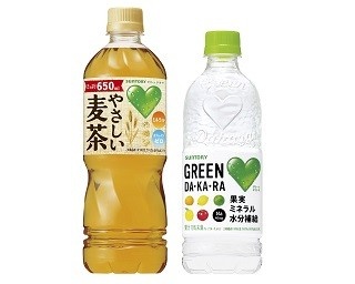 「GREEN DA・KA・RA やさしい麦茶」と「GREEN DA・KA・RA」がリニューアル！