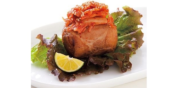 【キムチのせ肉巻きおにぎりも！】