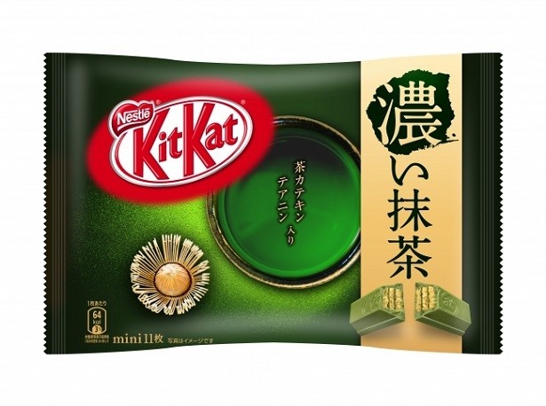 【写真を見る】3月27日(月)に発売された「キットカット 濃い抹茶」
