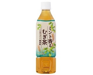 爽やかな香りと清涼感が味わえる「ミント香るむぎ茶」