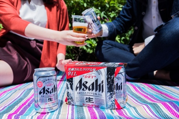 GWはレジャーで乾杯！必ずもらえるキャンペーンでスーパードライの“シルキー”泡体験｜ウォーカープラス