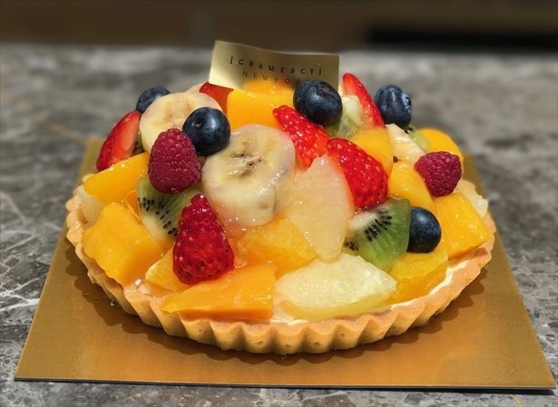 8種のフルーツがどっさりで嬉しい！