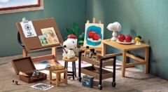 新作ミニチュアフィギュア「SNOOPY's Art Studio」