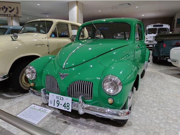 トヨペット(1948年／日本)。生産台数は約200台で、トヨペットという名称は一般公募で決められたもの