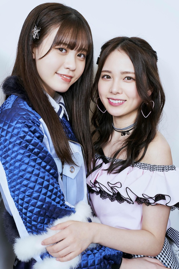 左から、阿部菜々実、西村歩乃果