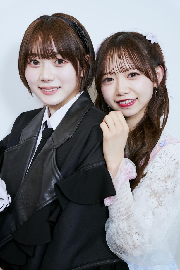 左から、橋本桃呼、畑美紗起