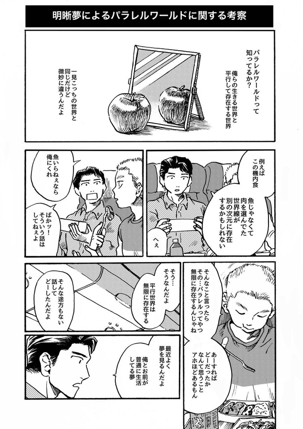 明晰夢によるパラレルワールドに関する考察1